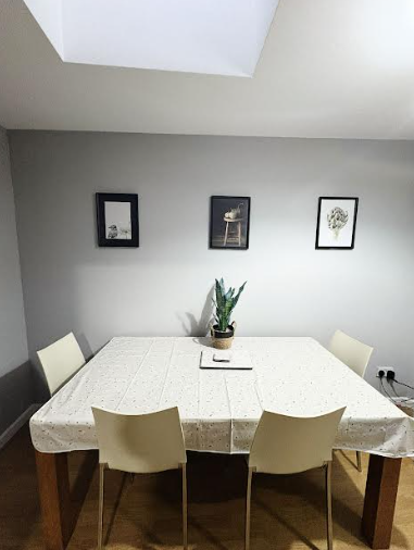 Shared dining area