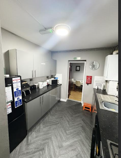 Modern shared kitchen