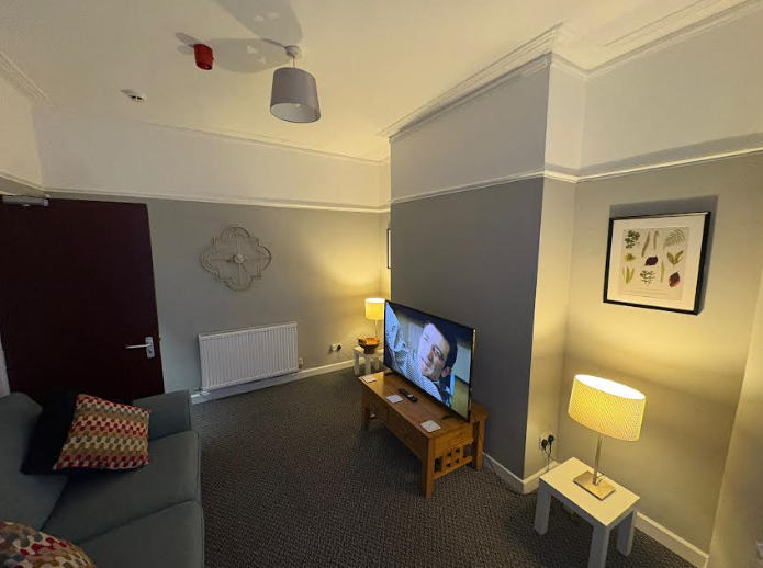 Comfortable shared lounge