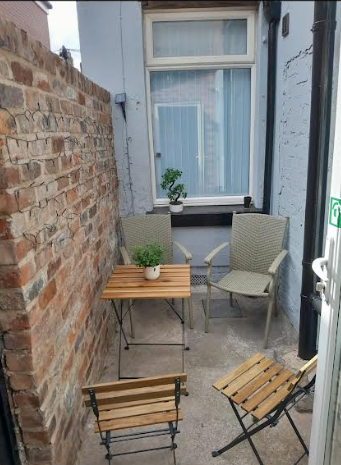 Outdoor seating area